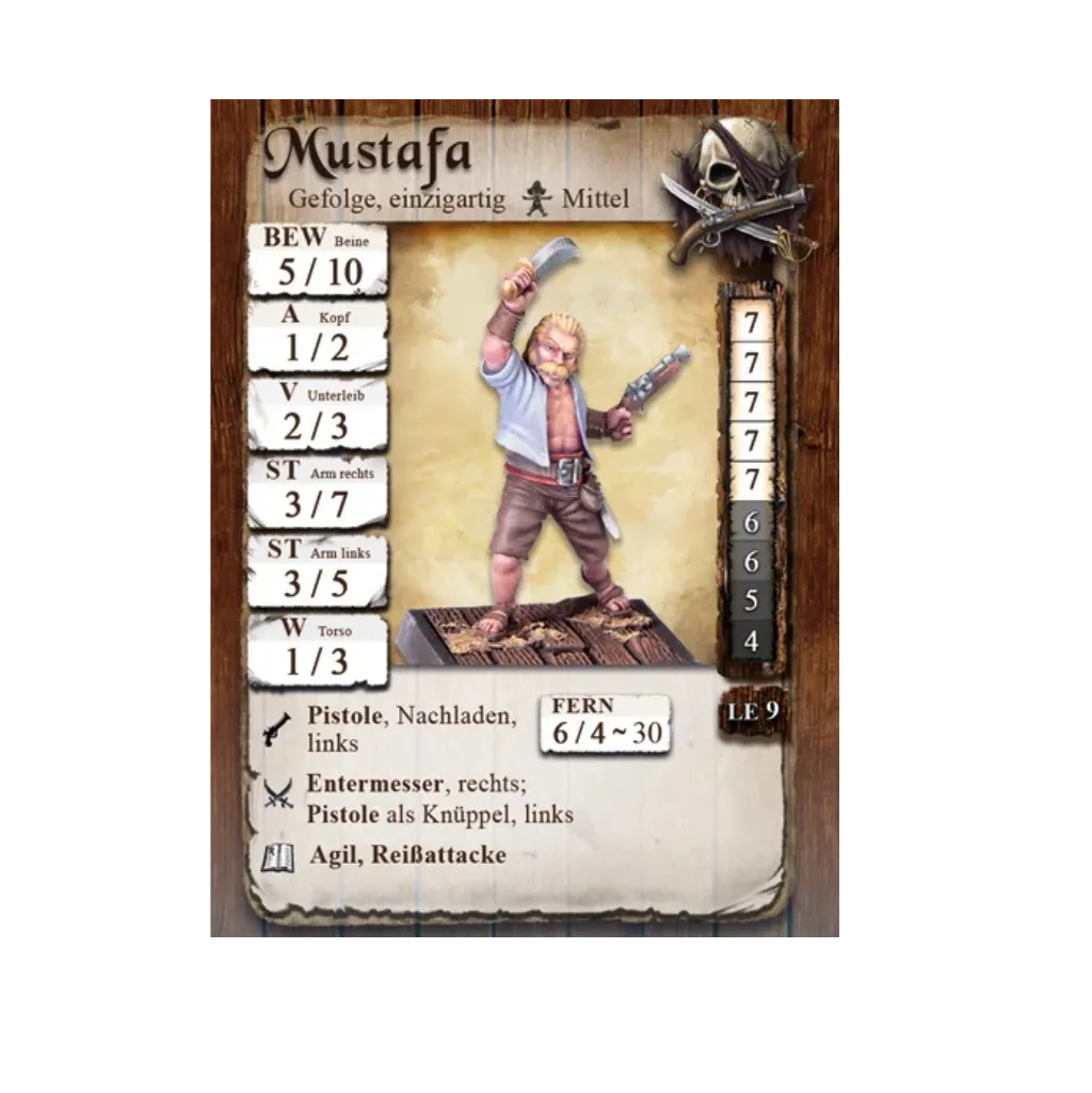 Mustafa | Piraten-Freebooter Miniatures-Radaddel