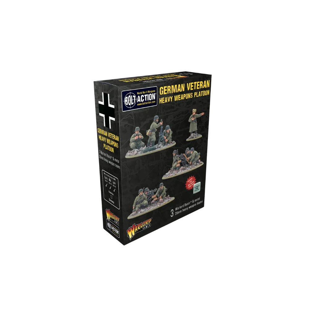 German Veterans Heavy Weapons Platoon-Warlord Games-Radaddel