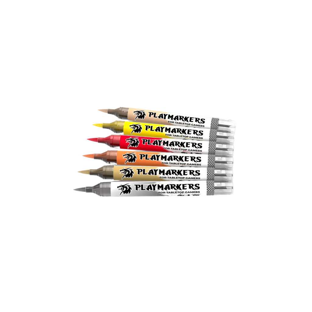AK Playmarkers Heroes Set (6 ref.)-AK-Interactive-Radaddel