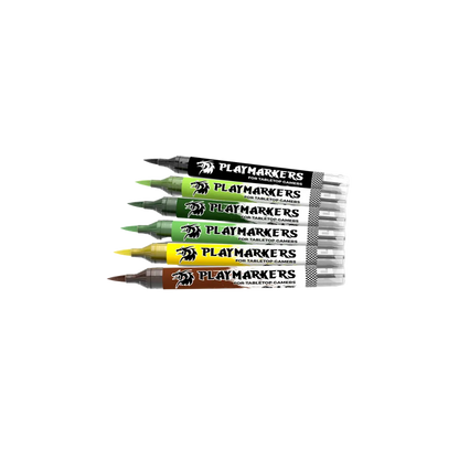 AK Playmarkers Orcs & Goblins Set (6 ref.)-AK-Interactive-Radaddel