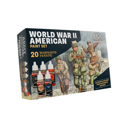 Historical: WWII American Paint Set-The Army Painter-Radaddel