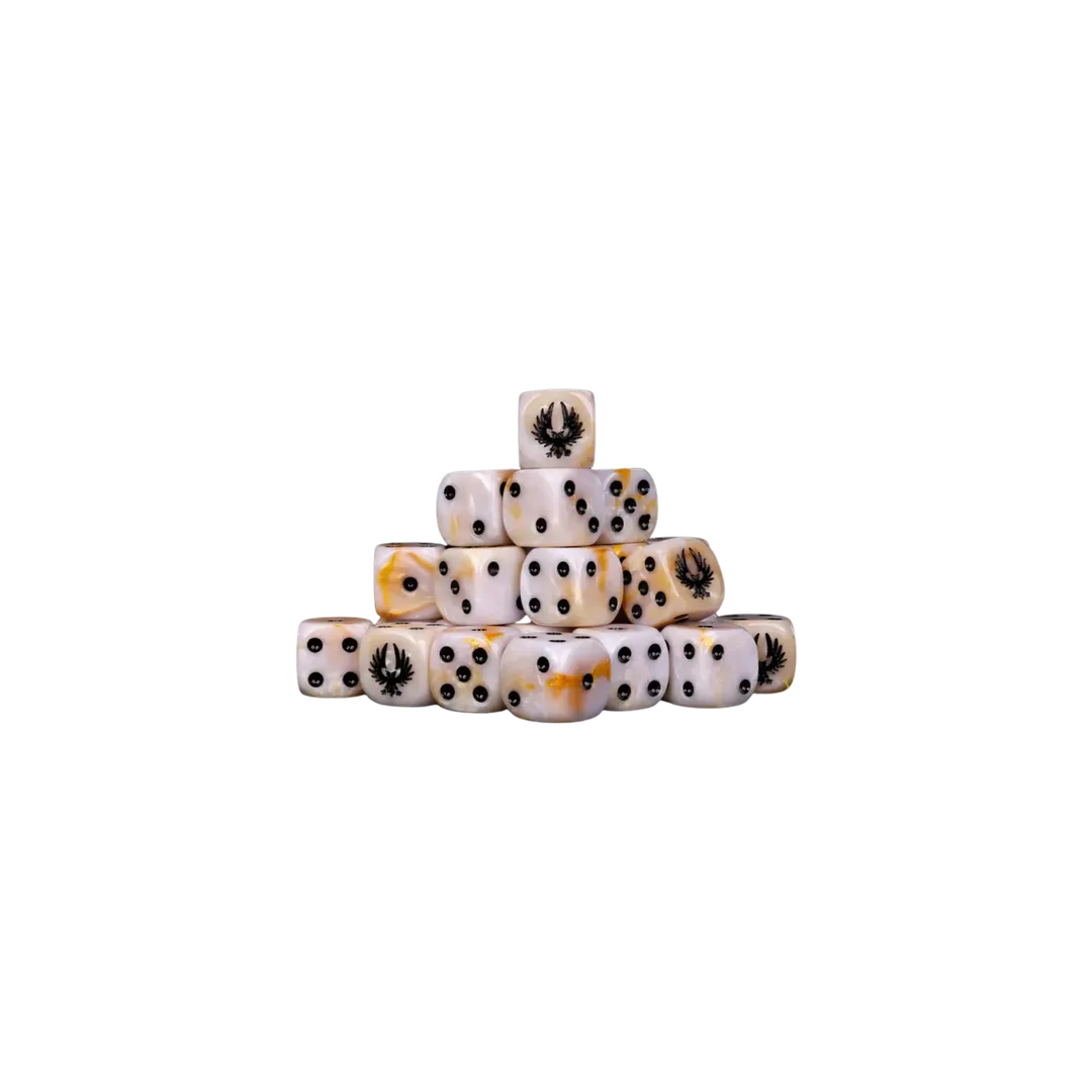Lightning Eagle Dice 16mm Round (25 Stück)-Baron of Dice-Radaddel