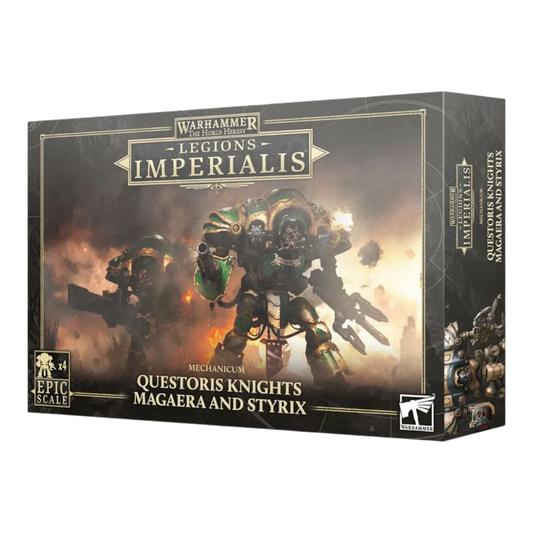 Legions Imperialis: Questoris Knights Magaera and Styrix-Games Workshop-Radaddel