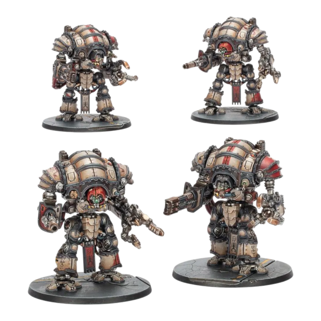 Legions Imperialis: Questoris Knights Magaera and Styrix-Games Workshop-Radaddel