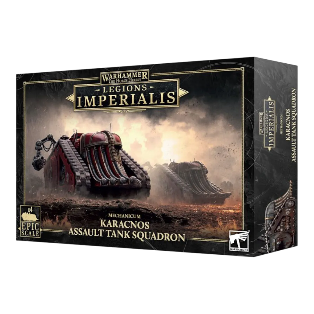 Legions Imperialis: Karacnos Assault Tank Squadron-Games Workshop-Radaddel