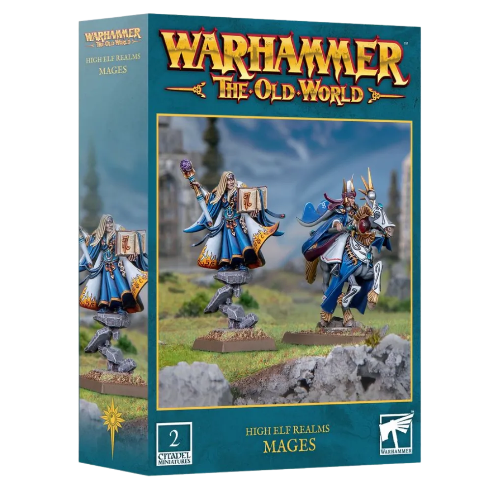High Elf Realms: High Elf Mages-Games Workshop-Radaddel
