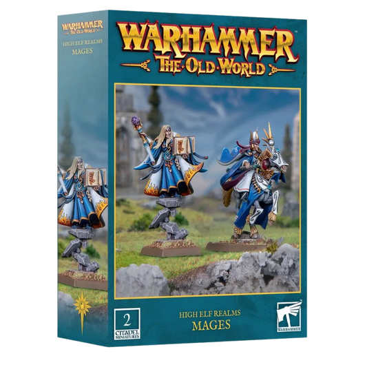 High Elf Realms: High Elf Mages-Games Workshop-Radaddel