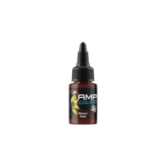 Pro Acryl AMP Colors Black Red (22ml)-Monument Hobbies-Radaddel