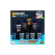 Pro Acryl AMP Colors Cosmic Paint Set #1 9 Paints (9x22ml)-Monument Hobbies-Radaddel
