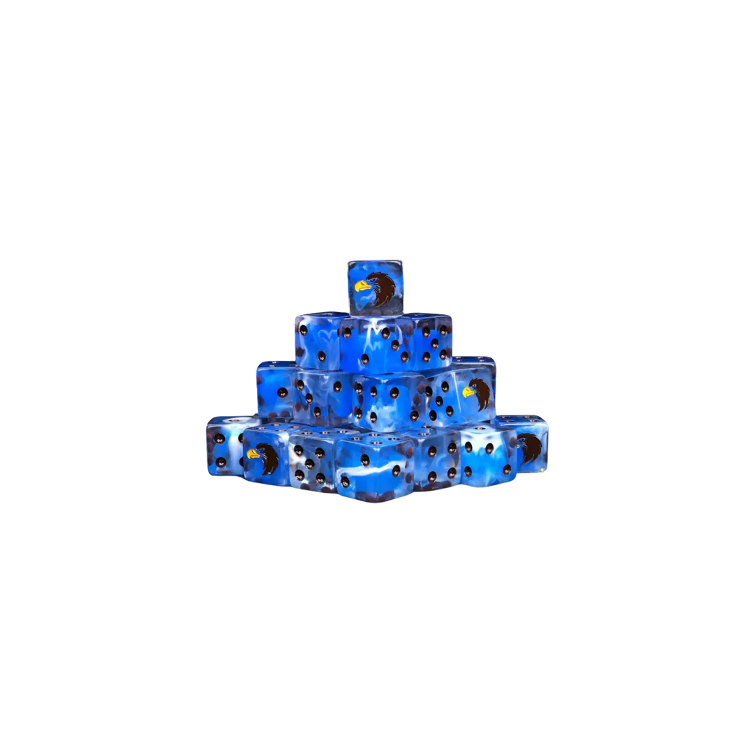 Soaring Eagle Dice Square 16mm (25 Stück)-Baron of Dice-Radaddel