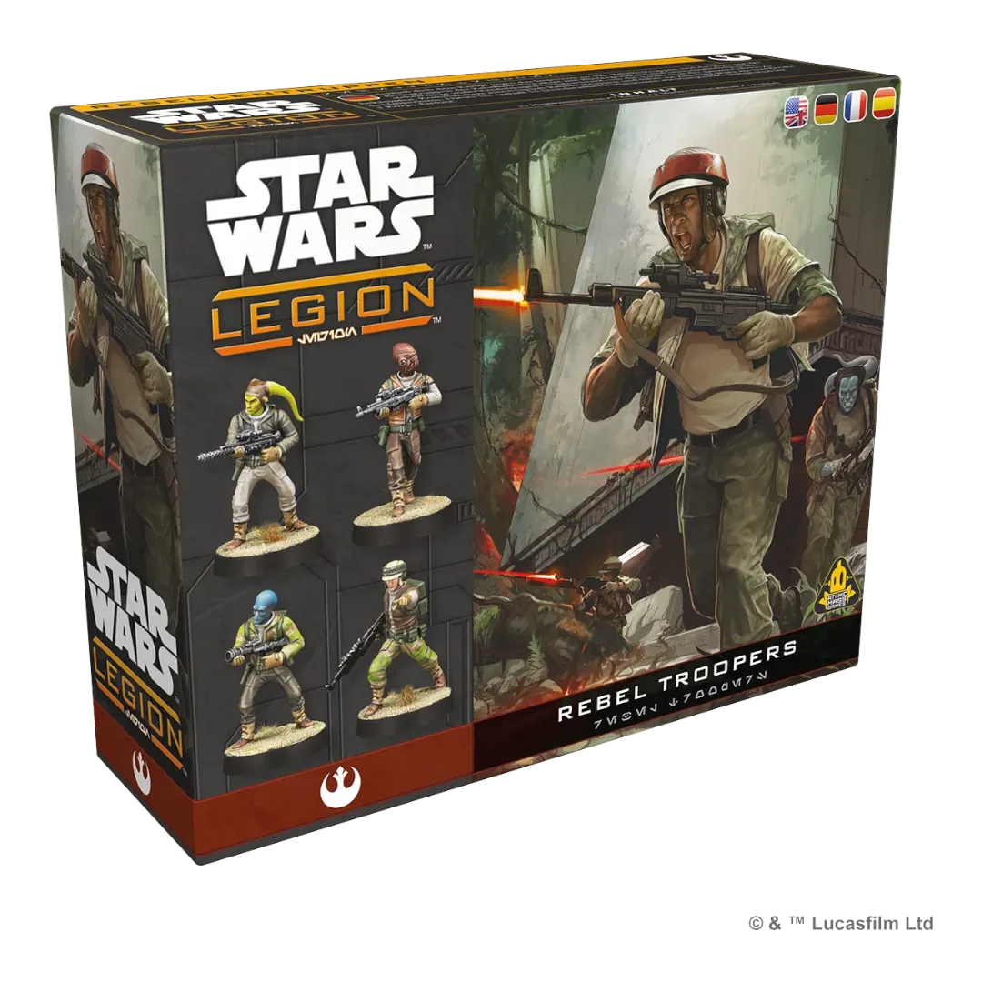 Star Wars: Legion - Rebel Troopers-Atomic Mass Games-Radaddel