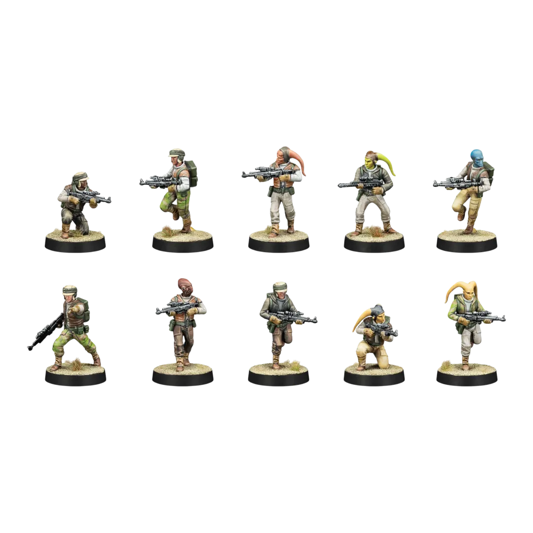 Star Wars: Legion - Rebel Troopers-Atomic Mass Games-Radaddel