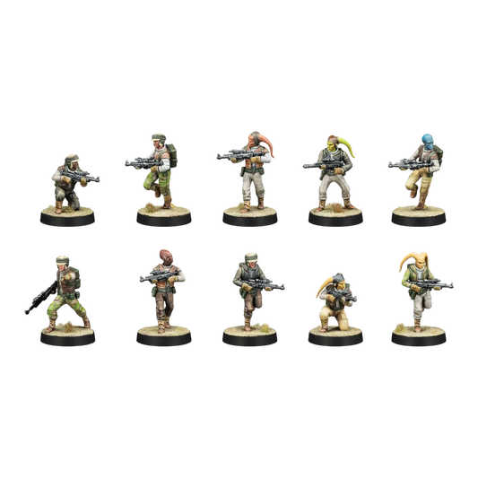 Star Wars: Legion - Rebel Troopers-Atomic Mass Games-Radaddel