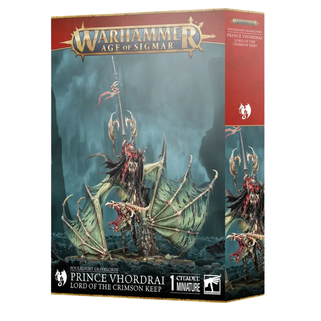 Soulblight Gravelords: Prince Vhordrai Lord of the Crimson Keep-Games Workshop-Radaddel