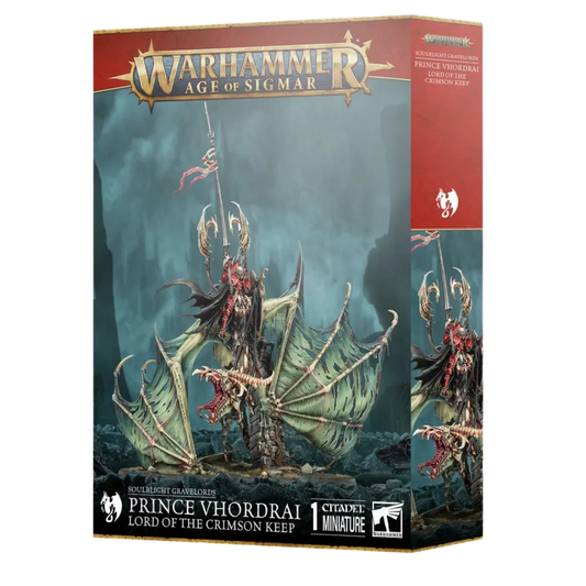 Soulblight Gravelords: Prince Vhordrai Lord of the Crimson Keep-Games Workshop-Radaddel