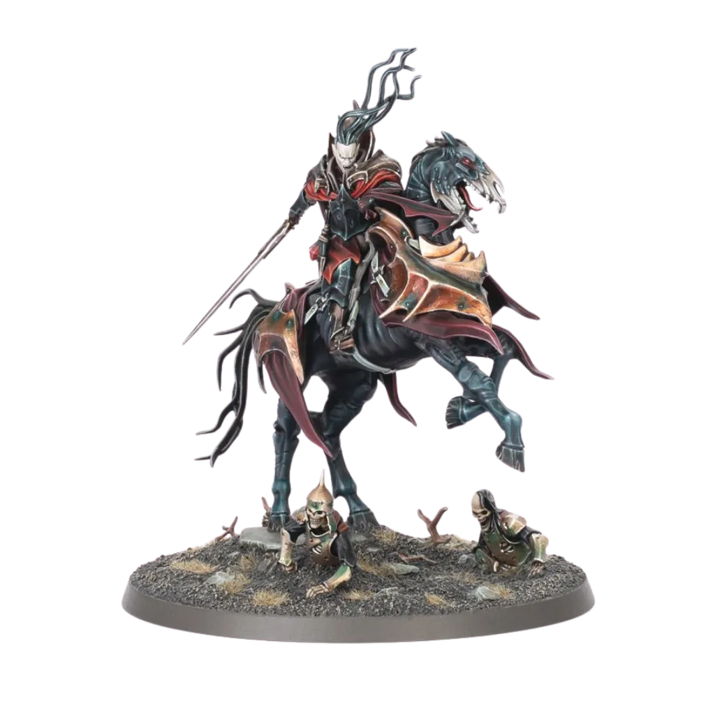 Soulblight Gravelords: Vampire Lord on Nightmare Steed-Games Workshop-Radaddel