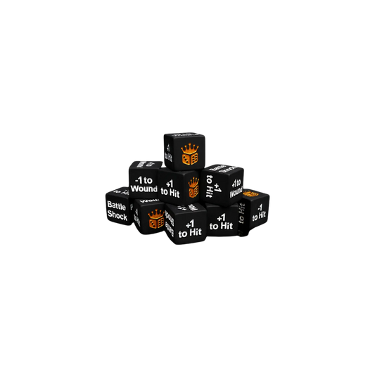 Battleshock and Counter Dice (25 Stück)-Baron of Dice-Radaddel