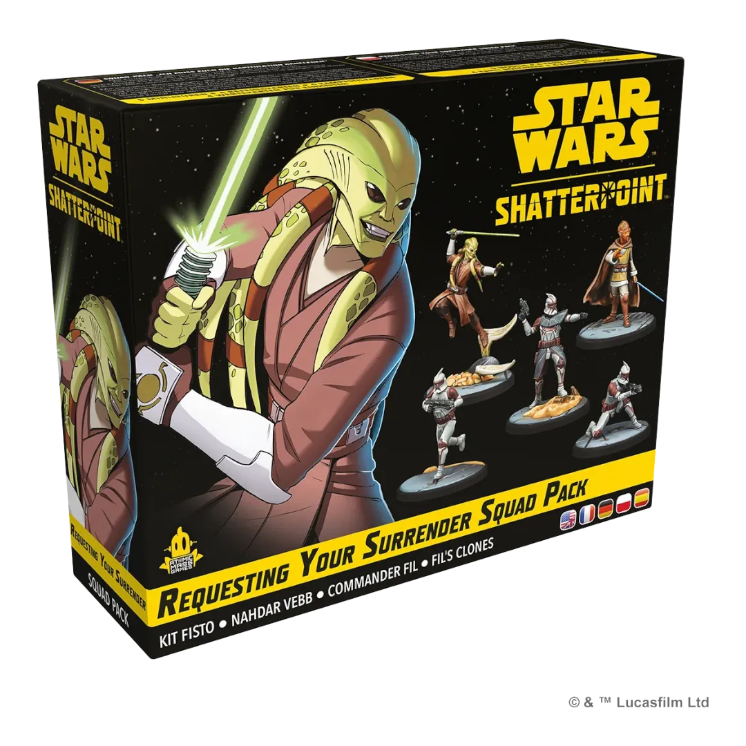 Star Wars Shatterpoint: Requesting Your Surrender Squad Pack-Atomic Mass Games-Radaddel
