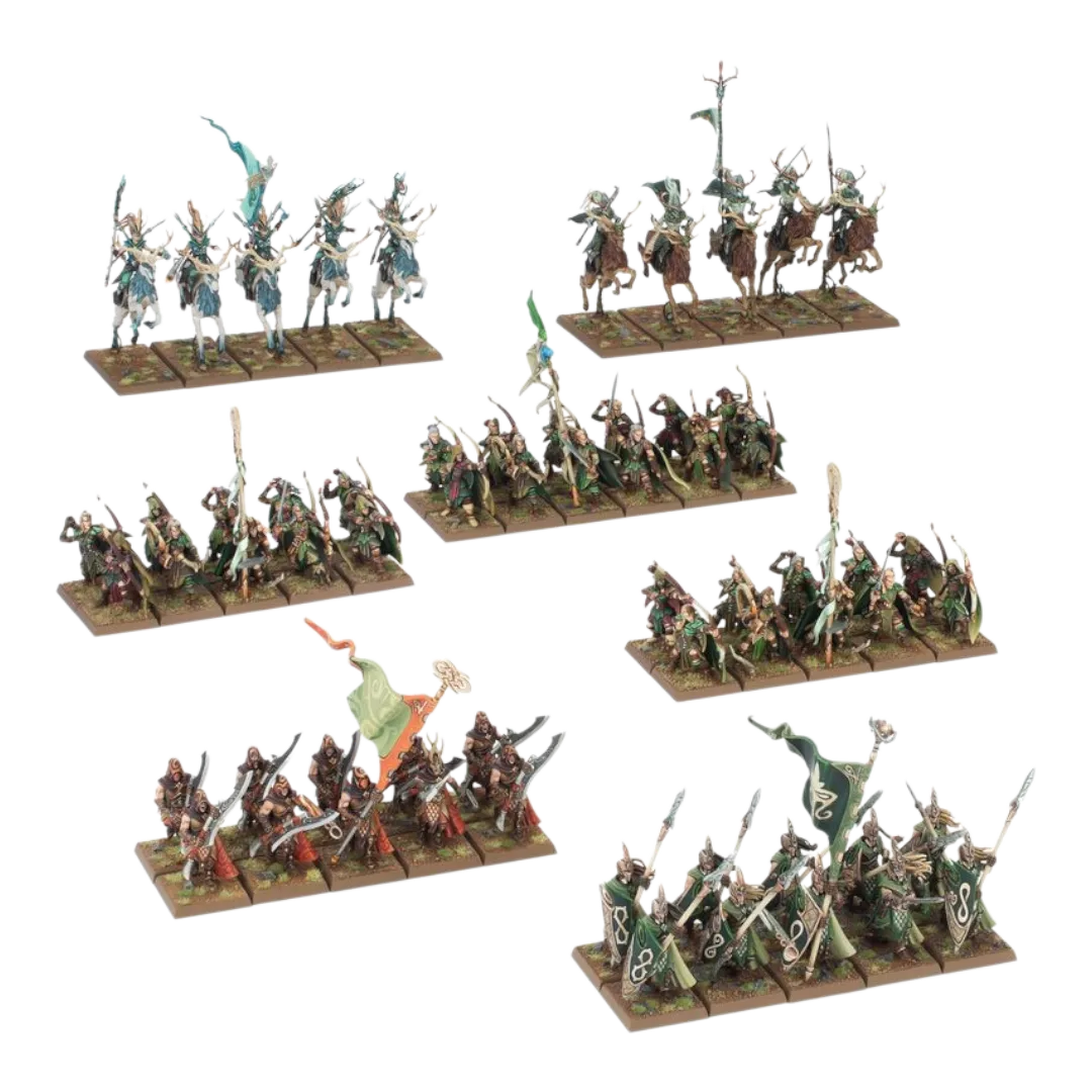 Wood Elf Realms: Battalion-Games Workshop-Radaddel