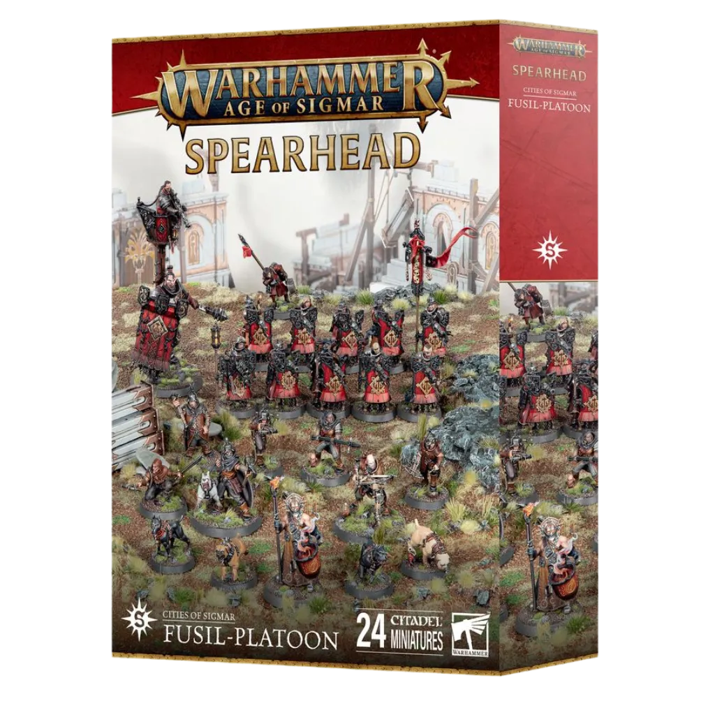 Cities of Sigmar: Fusil-Platoon Spearhead-Games Workshop-Radaddel