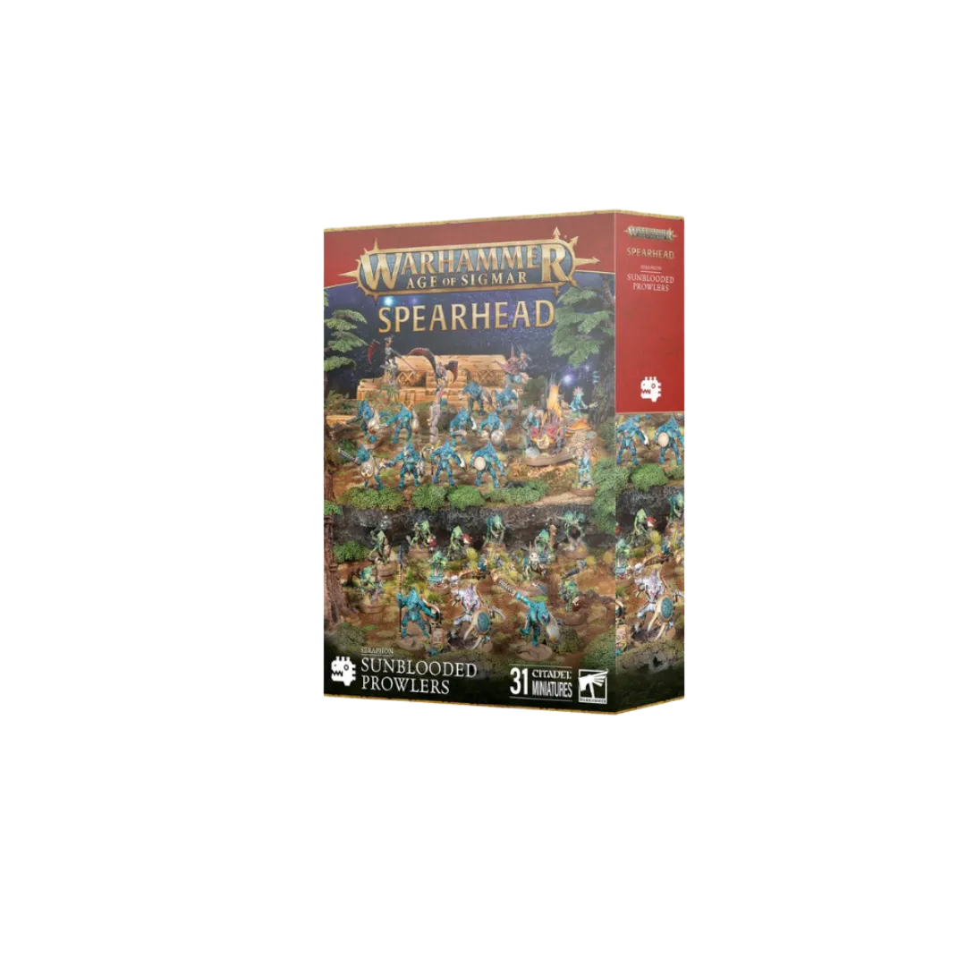 Seraphon: Sunblooded Prowlers Spearhead