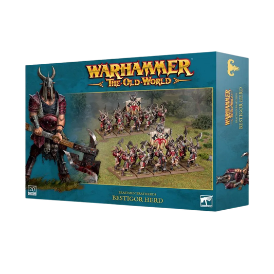 Beastmen Brayherds: Bestigor Herd-Games Workshop-Radaddel
