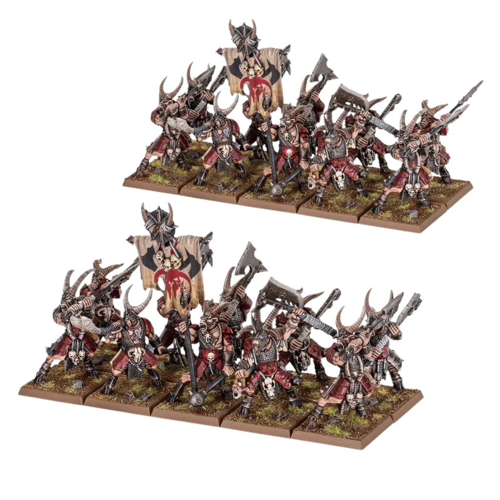 Beastmen Brayherds: Bestigor Herd-Games Workshop-Radaddel