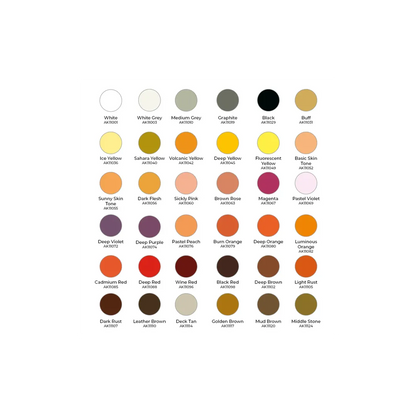 AK Wargame Paint It All Box 72 Colors 3Gen-AK-Interactive-Radaddel