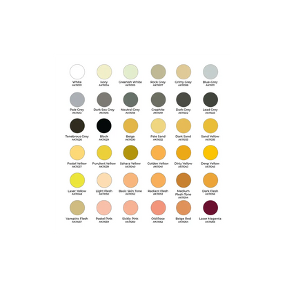 AK Wargame Paint It All Box 108 Colors 3Gen-AK-Interactive-Radaddel