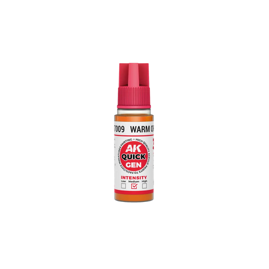 AK QUICK GEN Warm Orange 18ml-AK-Interactive-Radaddel