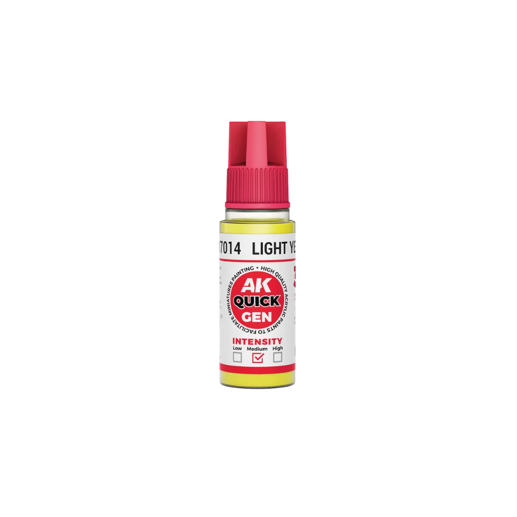 AK QUICK GEN Light Yellow 18ml-AK-Interactive-Radaddel
