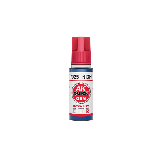 AK QUICK GEN Night Blue 18ml-AK-Interactive-Radaddel
