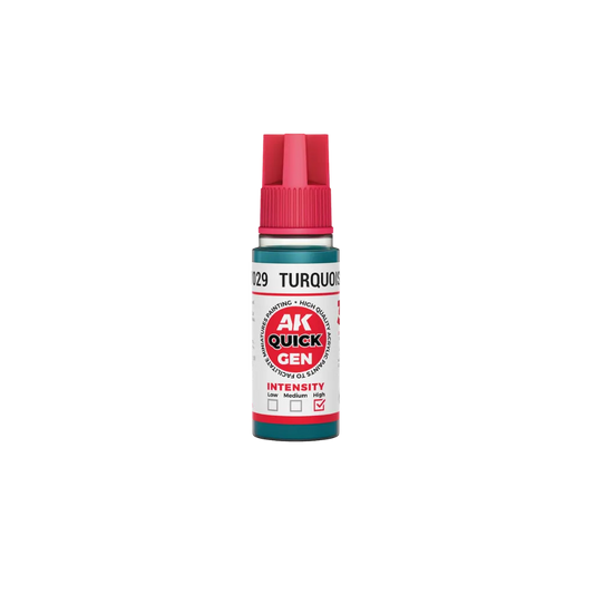AK QUICK GEN Turquoise Blue 18ml-AK-Interactive-Radaddel