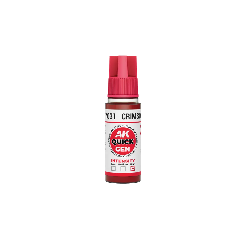 AK QUICK GEN Crimson Red 18ml-AK-Interactive-Radaddel
