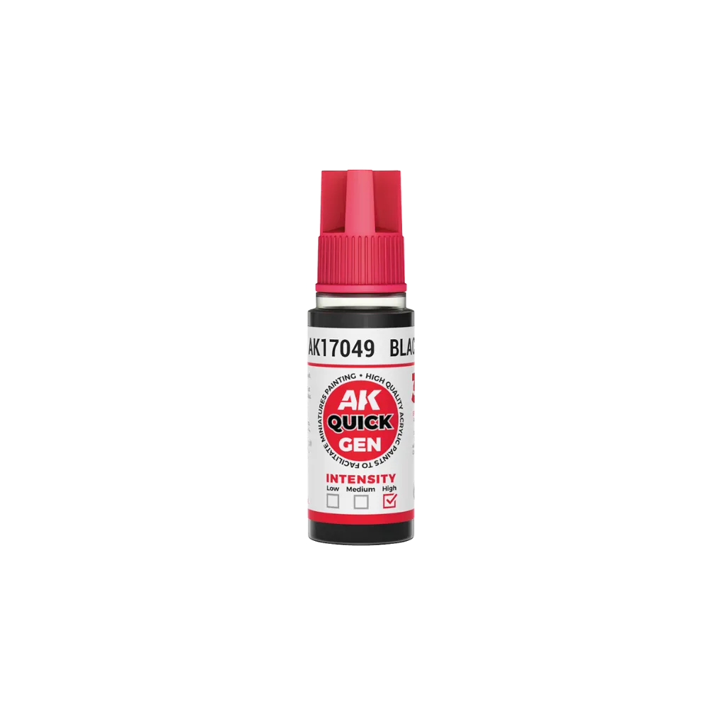 AK QUICK GEN Black 18ml-AK-Interactive-Radaddel