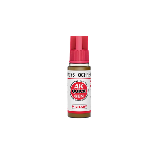 AK QUICK GEN Ochre Green 18ml-AK-Interactive-Radaddel