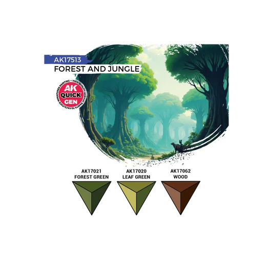 AK QUICK GEN Forest & Jungle Set-AK-Interactive-Radaddel