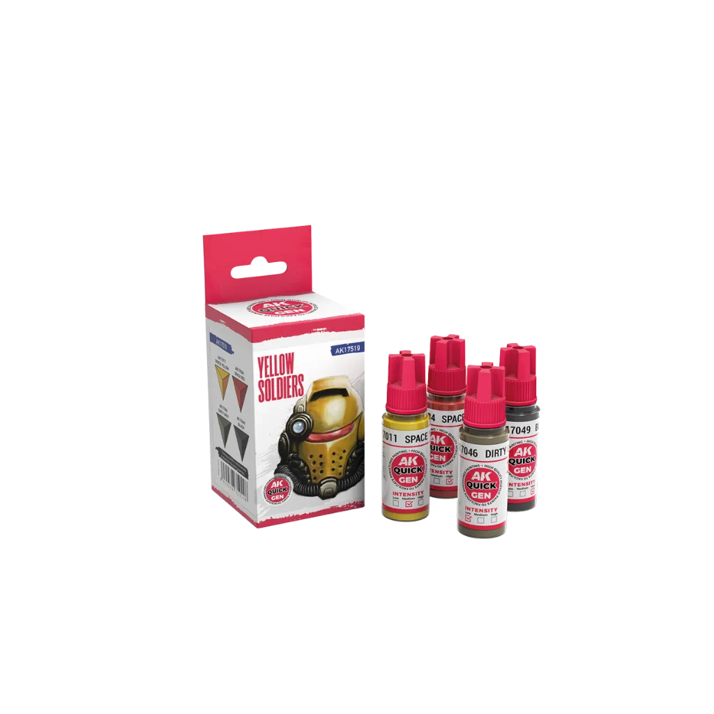 AK QUICK GEN Yellow Soldiers Set-AK-Interactive-Radaddel