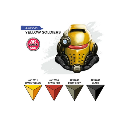 AK QUICK GEN Yellow Soldiers Set-AK-Interactive-Radaddel