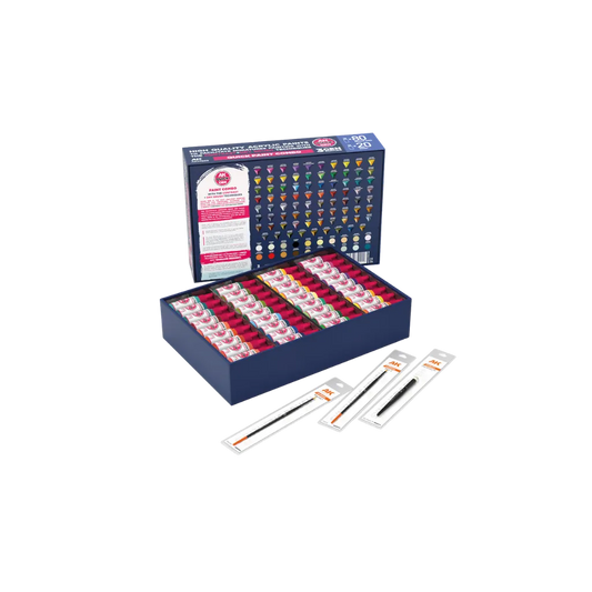 AK QUICK GEN Paint Combo Set 100 Colors-AK-Interactive-Radaddel