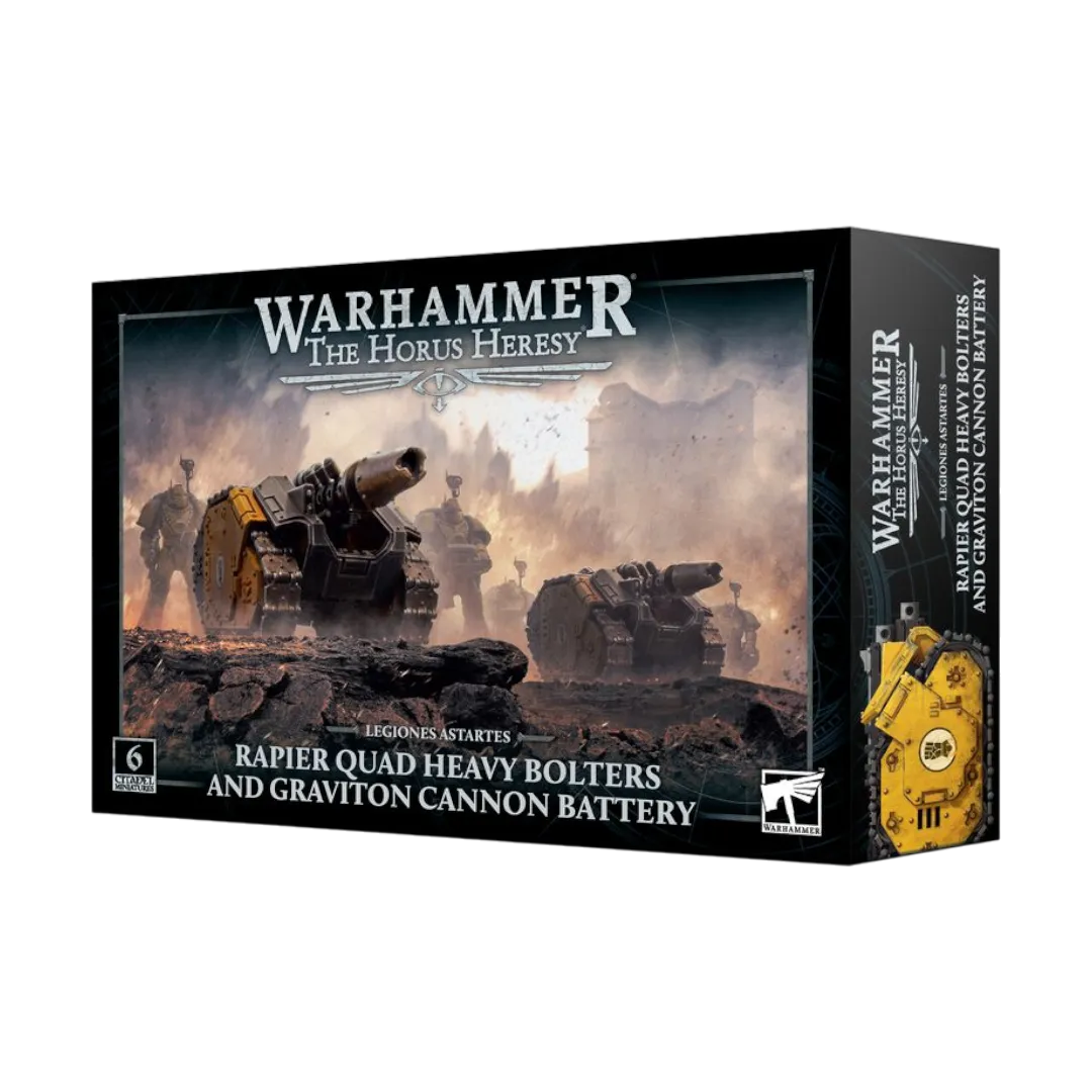Legiones Astartes: Rapier Quad Heavy Bolters-Games Workshop-Radaddel