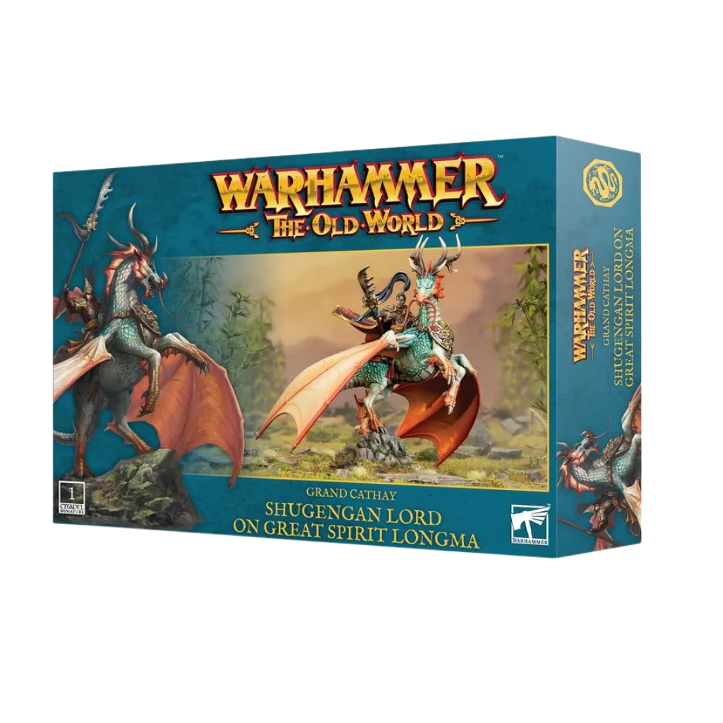 Grand Cathay: Shugengan Lord on Great Spirit Longma-Games Workshop-Radaddel
