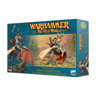 Grand Cathay: Shugengan Lord on Great Spirit Longma-Games Workshop-Radaddel