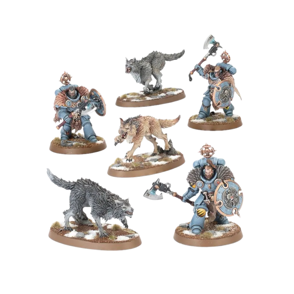 Space Wolves: Wolf Guard Headtakers-Games Workshop-Radaddel