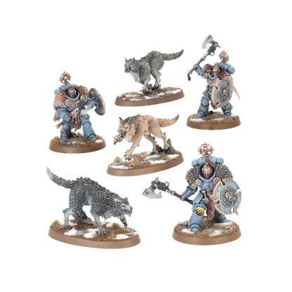 Space Wolves: Wolf Guard Headtakers-Games Workshop-Radaddel
