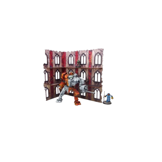 Pre-painted Walls High Red-Micro Art Studio-Radaddel