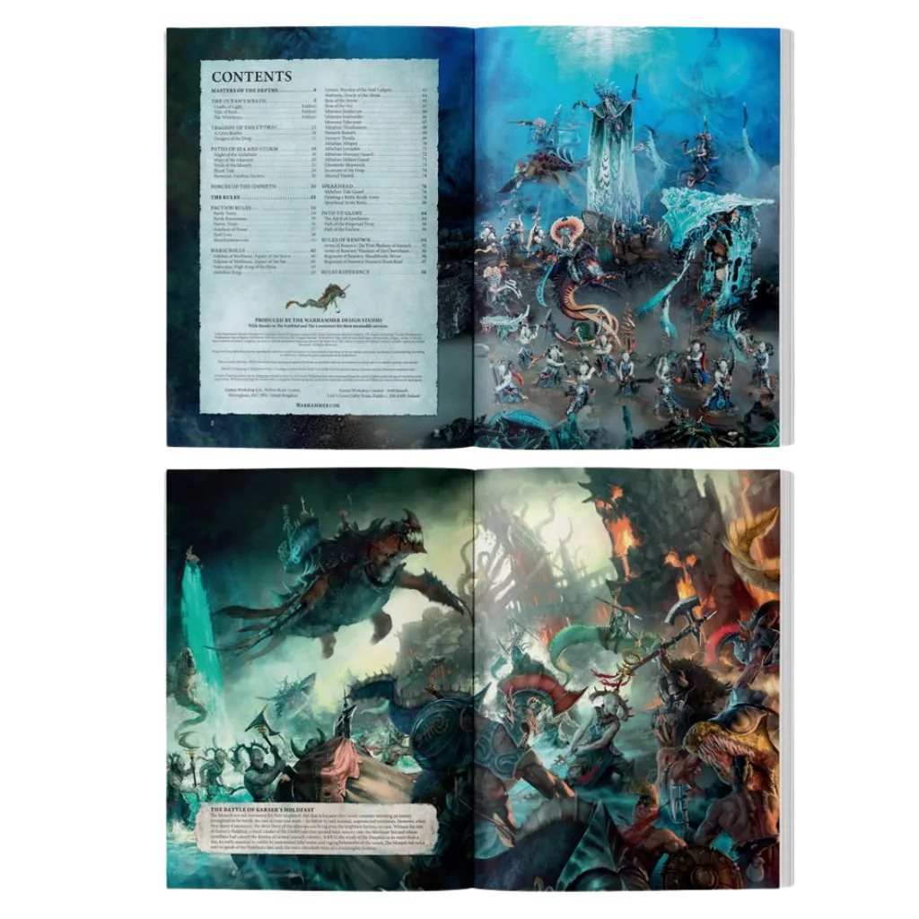 Idoneth Deepkin: Battletome (englisch)-Games Workshop-Radaddel