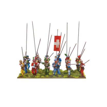 Swiss Pikemen Regiment-Warlord Games-Radaddel
