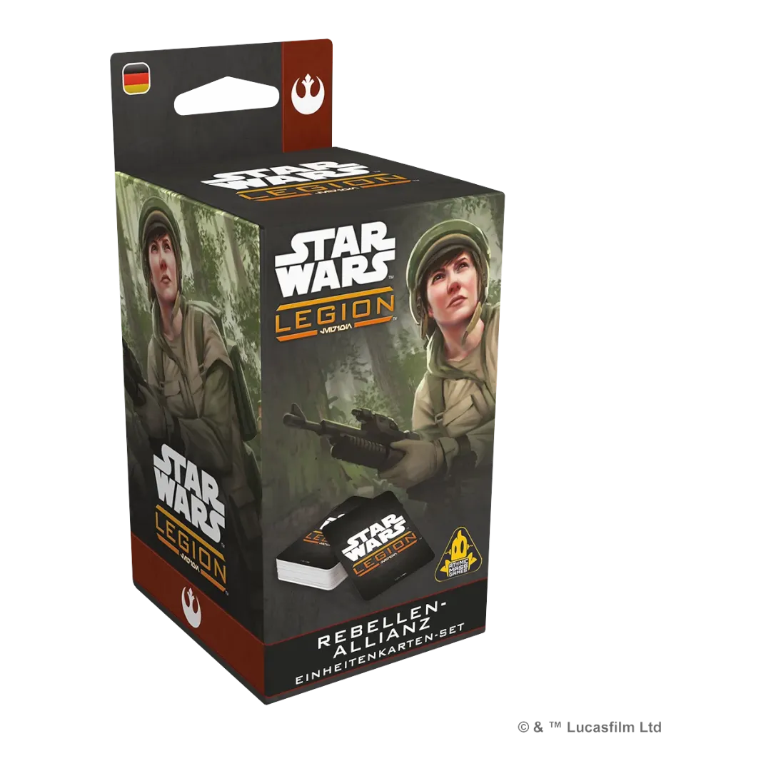Star Wars: Legion - Rebellenallianz Einheitenkarten-Set-Atomic Mass Games-Radaddel