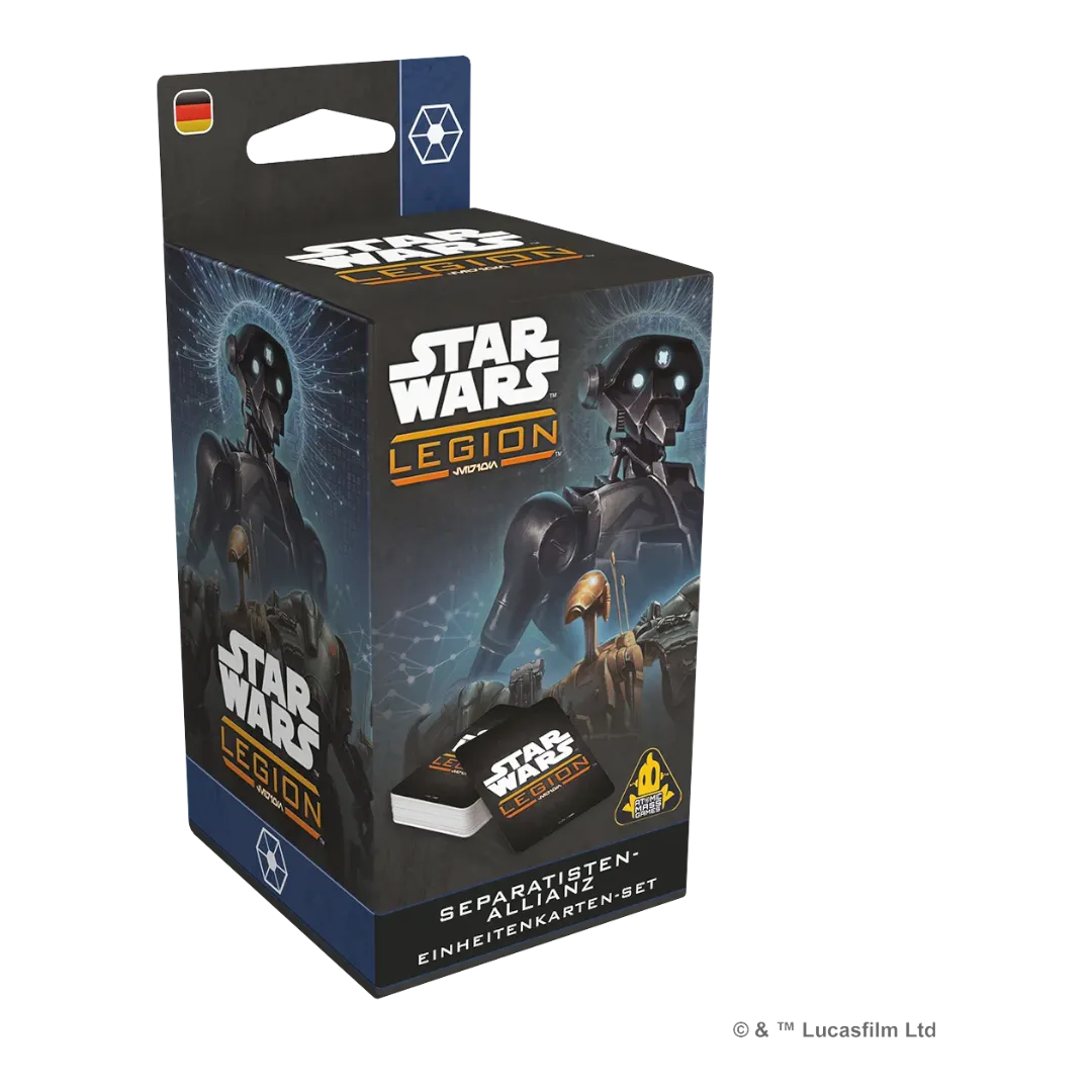 Star Wars: Legion - Separatisten-Allianz Einheitenkarten-Set-Atomic Mass Games-Radaddel